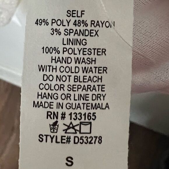 Francesca’s Collections Alya Cream Boho Lace Sleeve Waffle Knit Shift Dress - Picture 8 of 8